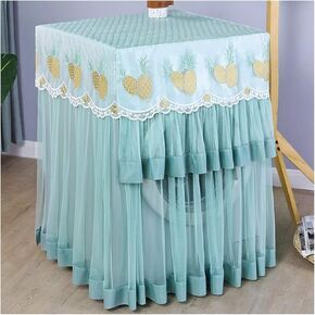 Appliance Dust Cover Dust Resistant Washing Machine Cover ， Fit for Most Front-loading Machine，Cover on 3 Sides-Maximum Protection Dust Cover for Home Appliances(C)