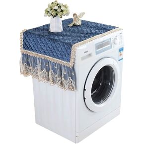 Appliance Dust Cover Washing Machine Cover Fridge Dust Cover， Protector UV and Dust Resistant Washing Machine Cover for Outside 75*180cm(29.5*70.8in) Dust Cover for Home Appliances(C)