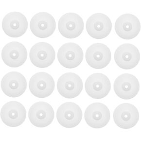 Cabilock 40 Pcs Replaceable Plastic Pulley Wheels Versatile Mute Gear for Plane Motor Projects DIY Applications and Easy to Install for Consistent Speed Reduction