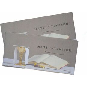 Mass Intention Offering Envelopes for Church (100)