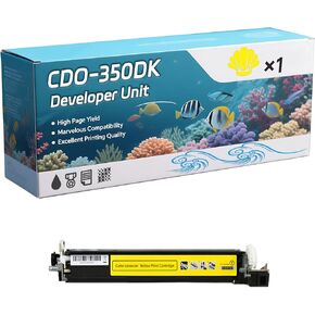 CDO-350DK Developer Unit Compatible for Pantum CP2510DN CM7115DN CM7000FDN Printers, Capacity 30000 Pages, with Chip, Stable Output (1 Pack Black)