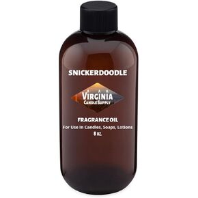 Snickerdoodle Fragrance Oil (8 oz Bottle) for Candle Making, Soap Making, Tart Making, Room Sprays, Lotions, Car Fresheners, Slime, Bath Bombs, Warmers……