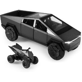 Toy Trucks 1/24 Diecast Cars Pickup-Truck Darkgray Metal Toy Cars Model Pickup-Truck Lovers Collection