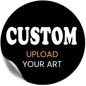 Personalized Custom Stickers Labels for Wedding Favors Birthday, Business Logo Customized Sticker.Waterproof, Fade & Heat Resistant and Cold Resistant. Pack of 100 to 1000.(Custom Image, 2 Inch)