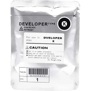 DV226 DV 226 Compatible Developer Powder for Use with C 256 287 367 266 7222 7226 C256 C287 C367 C266 C7222 C7226 Machines(DV226-Y)