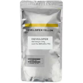 650g CMYK C651 Developer Compatible with Pro C751 C651EX C751EX C7100 C7100X C7100S C7100SX C9100 C9110 Laser Printers(BK)