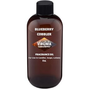 Blueberry Cobbler Fragrance Oil (8 oz Bottle) for Candle Making, Soap Making, Tart Making, Room Sprays, Lotions, Car Fresheners, Slime, Bath Bombs, Warmers…