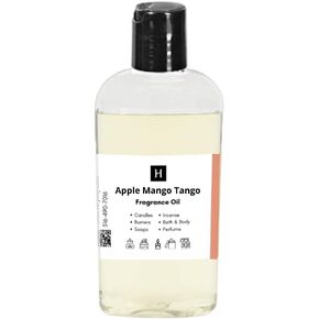 HalalEveryday Fragrance Oil - Uncut for Soap Making Candle Warmer Incense Body Oil Perfume & Other DIY - Various Scent Options (Apple Mango Tango, 2 oz)