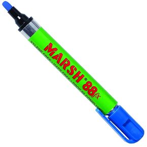 BOX USA BMK110BE 1 Marsh 88fx Metal Paint Markers, Blue (Pack of 12)
