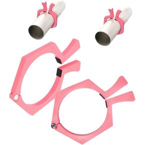 2PCS Tumbler Holder Tumbler Clamp for Sublimation,Pinch Tumbler Clamp Perfect,Tumbler Clamp Sublimation Tools for 20 Oz Cups Skinny Straight Tumblers(Pink)-SATONBEYI in Saudi Arabia