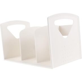 Practical Bookshelf Lattice Book Storage Rack Modern Bookshelf for School Office Home