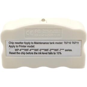 T6710 Maintenance Tank Resetter Compatible with WP4011 WP4015 WP4025 WP4520 WP4521 WP4090 WP4091 Printers