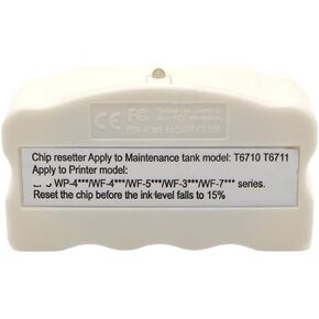 T6710 Maintenance Tank Chip Resetter Compatible with Various Printers Including WP-4511 WP-4515 WP-4525 WP-4530 WP-4531 WP-4535 WP-4540 WP-4590 WP-4595 WP-M4015