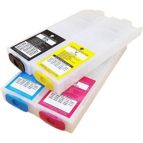 Compatible 4 Color 320ML Empty Refill Ink Cartridge No Chip Compatible with Printing Devices PX-S887 PX-M887F