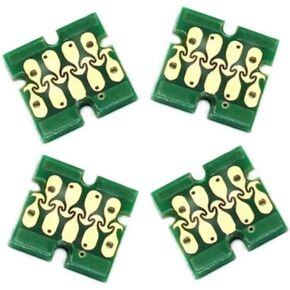 5pcs Compatible T741X T7414 T7411 Ink Cartridge Chip Compatible with SureColor Series Printers F6200 F9370 F9300 F9200(BK C M Y)