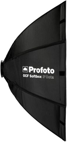 Profoto OCF صغير الحجم وخفيف الوزن 3 أقدام Softbox Octa لمضات Profoto مع ضوء LED للنمذجة، يتضمن حقيبة ناعمة تحمل علامة in Saudi Arabia