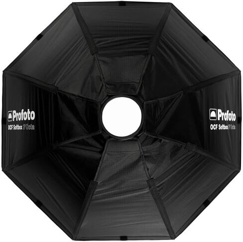 Profoto OCF صغير الحجم وخفيف الوزن 3 أقدام Softbox Octa لمضات Profoto مع ضوء LED للنمذجة، يتضمن حقيبة ناعمة تحمل علامة in Saudi Arabia