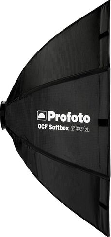 Profoto OCF صغير الحجم وخفيف الوزن 3 أقدام Softbox Octa لمضات Profoto مع ضوء LED للنمذجة، يتضمن حقيبة ناعمة تحمل علامة in Saudi Arabia