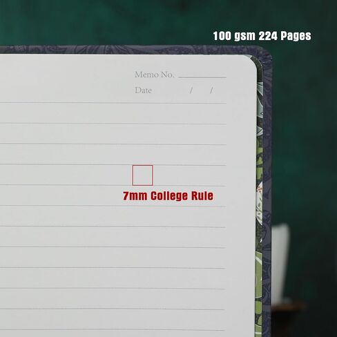 Aesthetic Lined Journal for Women Men, College Ruled Journals for Writing, 224 Pages, for Work, School, Note Taking, Travel, Business, Personal Diary in Saudi Arabia