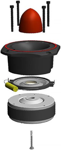 PIONEER TS-B351PRO، مكبرات صوت للسيارة، نطاق كامل، جودة صوت واضحة، سهلة التركيب واستجابة معززة للجهير، مكبرات صوت 3-1/2 بوصة، أسود in Saudi Arabia