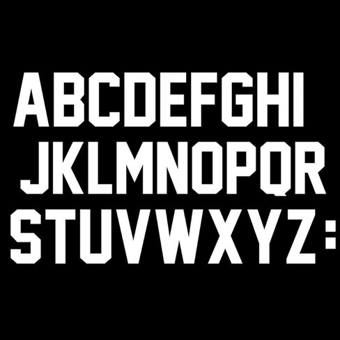 52 Pieces 3 Inch Iron On Letters Heat Transfer Letters Paper for Clothing Sport Jersyes T Shirts Team Name(Green) in Saudi Arabia