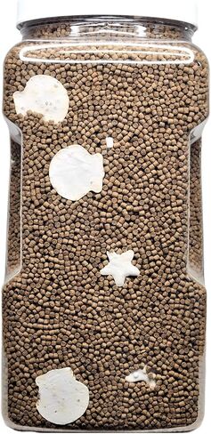 Aquatic Foods Inc. Calcium Shells Included in These 40% Protein 3mm Sinking Pellets for Shrimp, Snails, Crabs, Catfish, Plecos for All Tropical Fish. Pellets by Zeigler...10oz Small Jar in Saudi Arabia