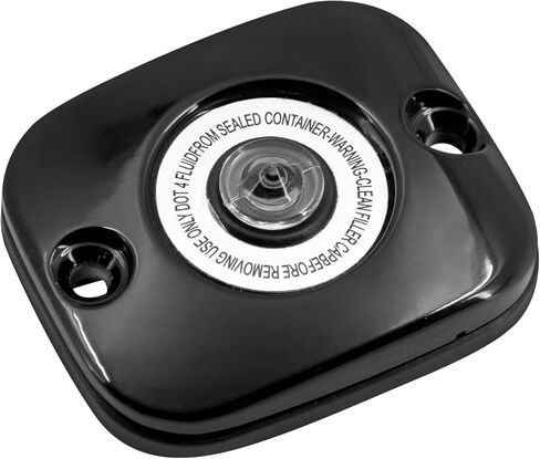 HDBUBALUS Chrome Front Brake Master Cylinder Cover Fit for Harley Touring 05-07 Dyna 06-17 in Saudi Arabia