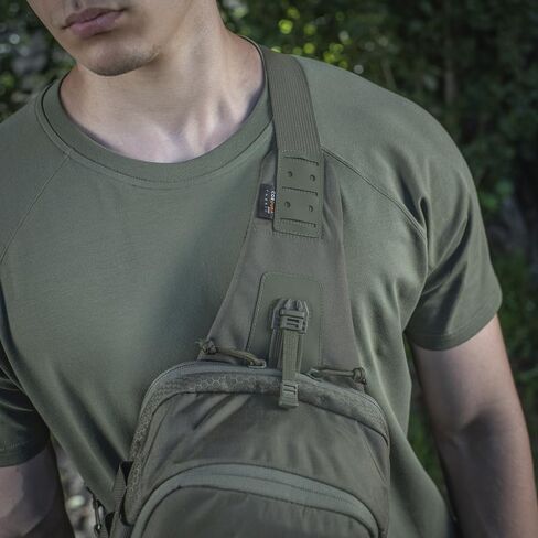 M-Tac Elite Cross Bag Slim - Tactical Crossbody Sling Backpack for Man with CCW Concealed Carry (Multicam, Slim) in Saudi Arabia