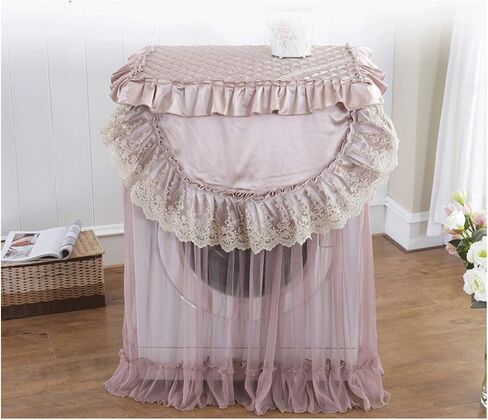 Appliance Dust Cover Washer Cover，Three Sides Wrapping Multi-Purpose Lace Machine Top Cover，Roller Washing Machine Dust Proof Cover Washer Protection Furniture Dust Cover for Home Appliances(A) in Saudi Arabia