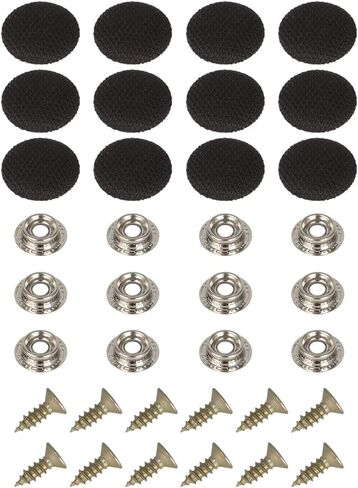Set of 12 Dura Snap Upholstery Buttons Black Fit for Furniture,Car RV Roof Headliner Interior Cloth Fixing in Saudi Arabia