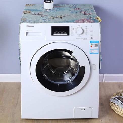 Appliance Dust Cover Dust Resistant Washing Machine Cover on 3 Sides, Sun-Proof Cover , Fit for Most Front-loading Machine，170*65cm(66.9*25.5in) Dust Cover for Home Appliances(A) in Kuwait