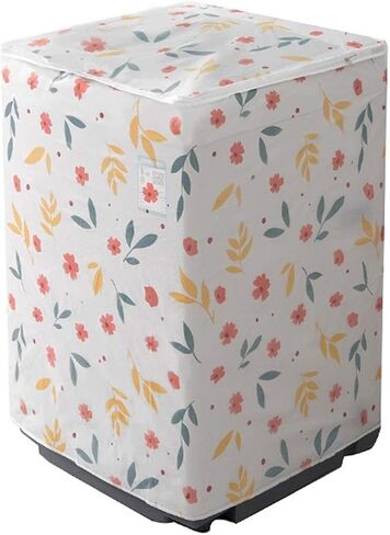 Appliance Dust Cover Washing Machine Cover/Dryer Cover，3 Sides Wrapping，for Waterproof and dustproof thickening Front-Loading Machine Washing Machine Cover Dust Cover for Home Appliances(A) in Kuwait