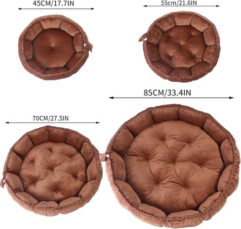 أسرة الكلاب ، غطاء الأريكة للكلاب قابلة للغسل ، سرير الكلب المستدير in Kuwait