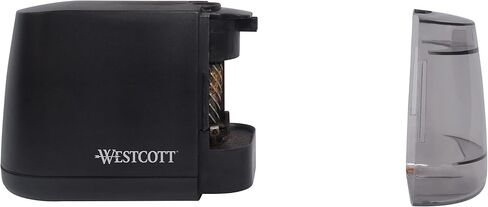 Westcott iPoint Duo™ Dual-Powered Battery & Electric Pencil Sharpener, Blue in Saudi Arabia