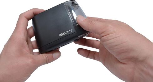 Westcott iPoint Duo™ Dual-Powered Battery & Electric Pencil Sharpener, Blue in Saudi Arabia