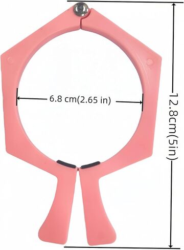 2PCS Tumbler Holder Tumbler Clamp for Sublimation,Pinch Tumbler Clamp Perfect,Tumbler Clamp Sublimation Tools for 20 Oz Cups Skinny Straight Tumblers(Pink)-SATONBEYI in Kuwait