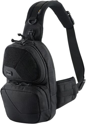 حقيبة M-Tac Elite Buckler Hexagon - حقيبة حمل مخفية تكتيكية CCW - حقيبة كروس EDC للرجال in Saudi Arabia