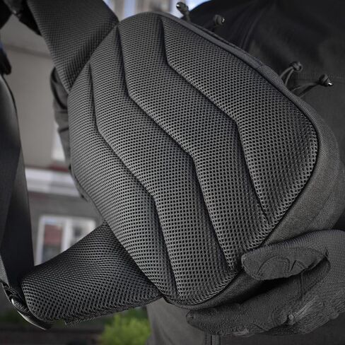 حقيبة M-Tac Elite Buckler Hexagon - حقيبة حمل مخفية تكتيكية CCW - حقيبة كروس EDC للرجال in Saudi Arabia