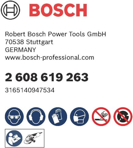 Bosch Professional Straight Cutting Disc Expert (for Inox and Metal, X-LOCK, Diameter 115 mm, Bore Diameter: 22.23 mm, Thickness: 1 mm) in Saudi Arabia