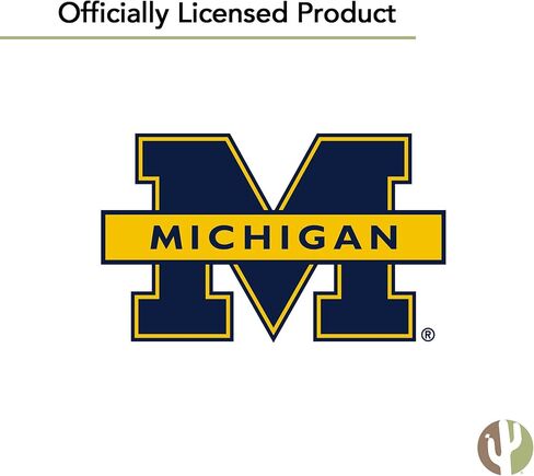Desert Cactus University of Michigan Flag Wolverines UM U of M Flags Banners 100% Polyester Indoor Outdoor 3x5 (Design 3) in Saudi Arabia