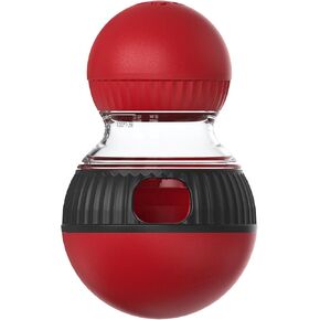 Dog & Cat Food Puzzle Toy Adjustable Treat Dispensing Food Dispenser Slow Feeder Bowls Puppy Enrichment Toy Ball Dog Interactive Chase Training Toys for Small Medium Large Dogs