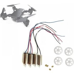 S60 RC Drone Compatible Spare Parts Helicopter CW CCW Motor Engines Gear Accessories Compatible with S60 RC Drone