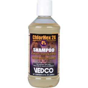 Chlorhex 2X 4% Shampoo, 8 Oz.