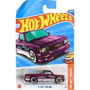 Hot Wheels '91 GMC Syclone [Purple], HW Hot Trucks 8/10, 119/250, 1:64 Scale Diecast Car