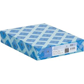 Sparco Premium Copy Paper, 20Lb, 8-1/2"x11", 500/RM, Blue