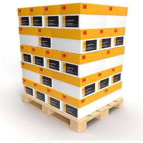 Kodak Printer Paper 8.5 x 11 | 20 lb Copy Paper 92 Bright | 40 Cartons | 200,000 Sheets