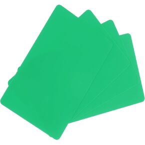 MECCANIXITY 40Pack Blank PVC Cards 20mil ID Cards Blank Credit Cards Plastic Cards Waterproof & Double Sided Printing for ID Badge Printer, Graphics White