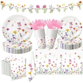 170 Pcs Hunting Birthday Party Decorations, Camo Birthday, Deer Party Supplies Plates Napkins Cups Cutlery Tablecloth for Gone Hunting Themed Party Decorations, Serves 24 in Kuwait