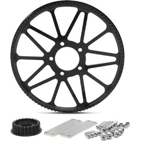 TOFR 23 Teeth+ 94 Teeth Pulley Front Rear Flat Fork Plate for Sur-Ron Light Bee LB for Segway X160 X260 in Saudi Arabia