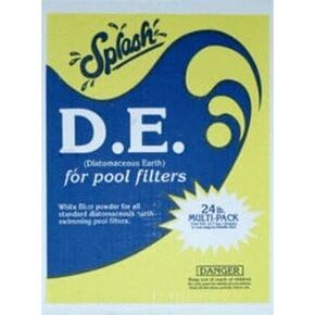 Splash Diatomaceous Earth (D.E.) 24lb Box (4 x 6lb Bags)